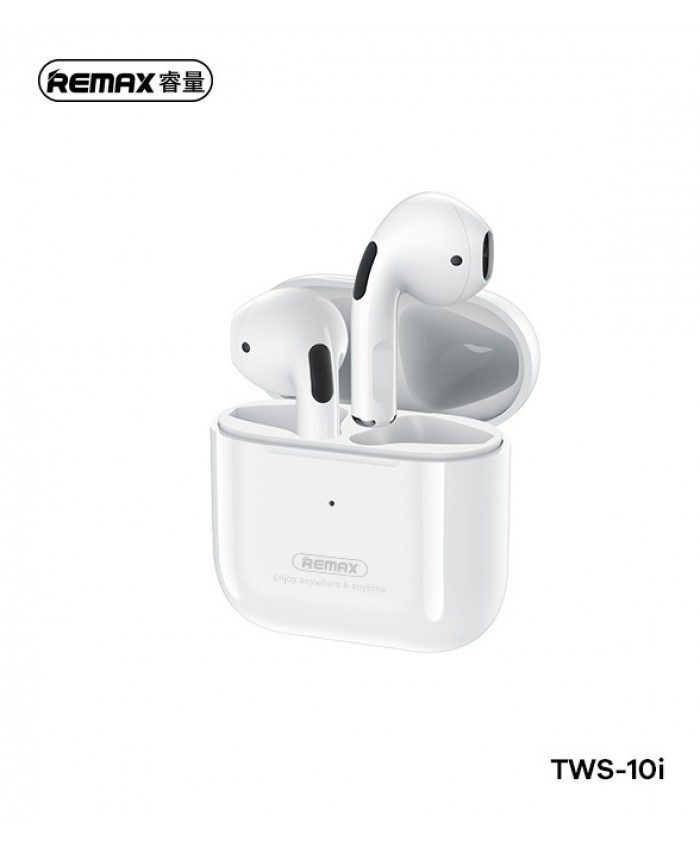 Remax TWS-10i Wireless Bluetooth Headphones Binaural Earbuds 9D Stereo Low Latency Noise Reduction